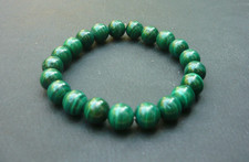 Bracelet perles malachite d'occasion  Bordeaux-