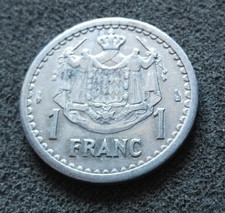 Monnaie monaco franc d'occasion  Tullins