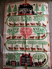 Toalha de chá vintage linho Suíça Kreier, usado comprar usado  Enviando para Brazil