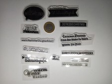 Stempel sprüche weihnachten gebraucht kaufen  Berlin