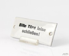 Sammlerobjekt emaille schild gebraucht kaufen  Sehmatal