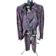 Conjunto Fabletics 4 Peice XXL-1X Grama Verde Safari Animal Print ÓTIMO ESTADO-tw, usado comprar usado  Enviando para Brazil