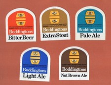 Beer labels boddingtons usato  Spedire a Italy