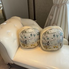 Pair round satin for sale  LONDON