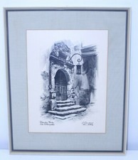 Vtg framed beautiful for sale  Manlius