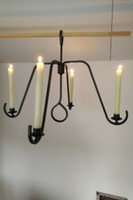 Real candle chandelier for sale  RADSTOCK