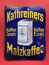 Emaille schild kathreiners gebraucht kaufen  Biberach an der Riß