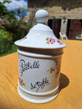 Poubelle table porcelaine d'occasion  Ballée