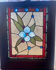 Vitral antigo americano vintage chanfrado com chumbo joias comprar usado  Enviando para Brazil