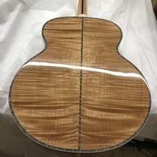 43 Polegadas Abeto Sólido Jumbo Acústico Abalone Inlay Chama Bordo Traseiro e Lados comprar usado  Enviando para Brazil