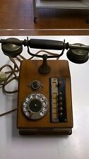 Telefono antico legno usato  Verduno