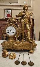 Antique gilt statue for sale  MORDEN