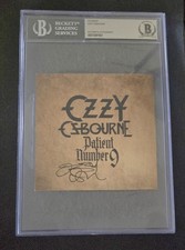 Ozzy Osbourne autógrafo assinado paciente número 9 CD inserção Beckett BAS lajeado comprar usado  Enviando para Brazil