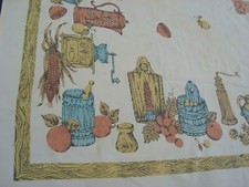 Vtg tablecloth fabric for sale  Smithsburg