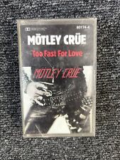 Fita cassete anos 80 Motley Crue Too Fast For Love comprar usado  Enviando para Brazil