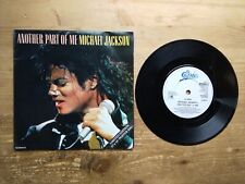 MIchael Jackson Another Part of Me VG+ 7" Vinyl Record 652844 Poster Sleeve comprar usado  Enviando para Brazil