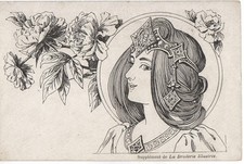 Cpa illustrateur. supplément d'occasion  France