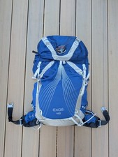Mochila Osprey Exos 48 + capa de pacote, azul, média 18-21 polegadas, caminhada leve  comprar usado  Enviando para Brazil