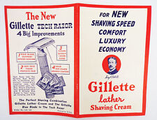 Altes gillette prospekt gebraucht kaufen  Neugersdorf