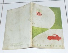 Fiat 500c libretto usato  Settimo Torinese