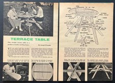 Terrace table attached for sale  Diamond Point