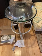 Freestanding glass bowl for sale  BOSTON
