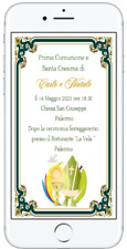 Invito digitale comunione usato  Misilmeri