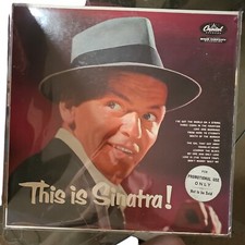 Frank Sinatra Mono LP 1958 This is Sinatra Capitol T 768 rainbow band Promo 1958 comprar usado Frank Sinatra Mono LP 1958 This is Sinatra Capitol T 768 rainbow band Promo 1958 comprar usado  Enviando para Brazil