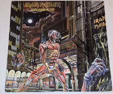 Signed iron maiden for sale  LIVERPOOL
