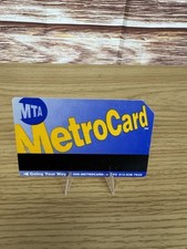 Blue metrocard nycta for sale  Brooklyn