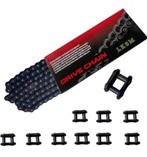 Corrente de motocicleta 428-102 elos para 110cc 125cc 150cc CRF50 Coolster Apollo 50cc  comprar usado  Enviando para Brazil