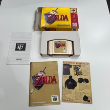 The Legend of Zelda Ocarina Of Time Collectors Nintendo 64 inserções manuais na caixa comprar usado  Enviando para Brazil