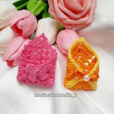Sacchetti uncinetto handmade usato  Vaiano Cremasco
