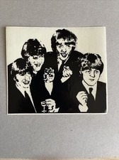 Adesivo beatles rock usato  Padova