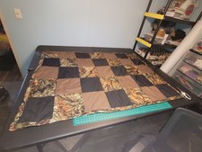 Camo throw quilt for sale  Horse Branch