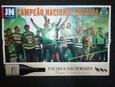 Pôster JN GIGANTE (60 x 40) SPORTING CP 23/24 - CAMPEÕES NACIONAIS PORTUGUESES comprar usado  Enviando para Brazil