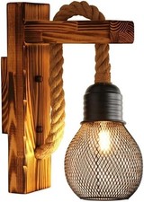 Wall lamp hemp for sale  SALFORD