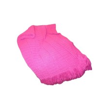 Cobertor de arremesso afegão berço sofá sofá rosa brilhante , usado comprar usado  Enviando para Brazil