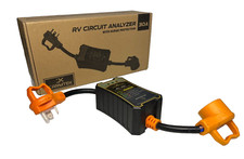 Protetor de sobretensão CARMTEK RV 30 ampères - analisador de circuito RV com sobretensão integrada  comprar usado  Enviando para Brazil