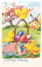 Illustree paques poussins d'occasion  Vasles
