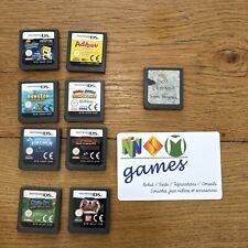 Usado, Lot 5 - NINTENDO Ds 2DS 3DS - Cartouche seule De 9 Jeux Mario / Adibou / Bob... comprar usado  Enviando para Brazil