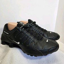 Tênis esportivo de corrida Nike Shox NZ preto (501524-091) masculino tamanho 12, usado comprar usado  Enviando para Brazil