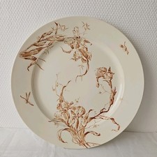 Plat rond décor d'occasion  Saint-Macaire
