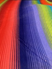 TOALHA DE PRAIA DE LUXO listrada ombre Dohler. Veludo. 36"x70" Fabricado no BRASIL  comprar usado  Enviando para Brazil