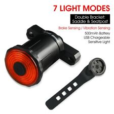 WEST BIKING Smart Light Bicicleta Luz Traseira Luz Traseira Sensor de Freio Auto Start Stop LED comprar usado  Enviando para Brazil