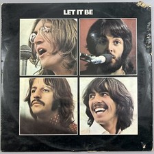 The Beatles Let It Be Vinyl Record Album 1970 Apple Records PCS 7096 UK Press, usado comprar usado The Beatles Let It Be Vinyl Record Album 1970 Apple Records PCS 7096 UK Press, usado comprar usado  Enviando para Brazil