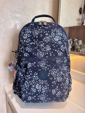 Mochila grande para laptop Kipling Seoul up 15" nova com etiquetas 45cm H comprar usado  Enviando para Brazil