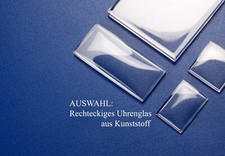 Rechteckiges uhrenglas größe gebraucht kaufen  Velten