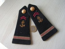Paire epaulettes adjudants d'occasion  Gréoux-les-Bains