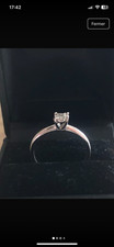 Bague solitaire diamant d'occasion  Vannes
